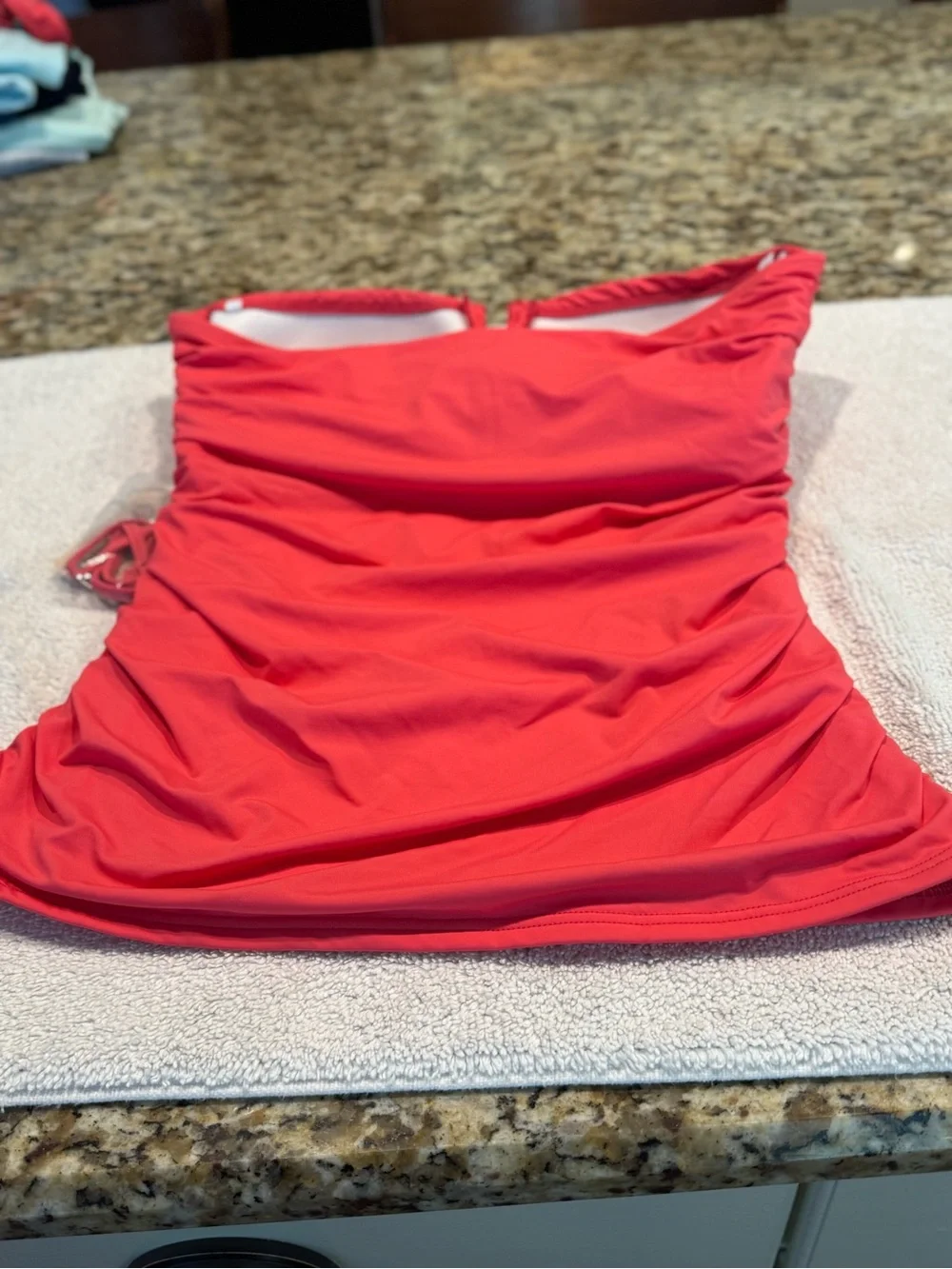Tommy Bahama Coral Glow Swim Top with Removable Straps